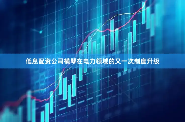 低息配资公司横琴在电力领域的又一次制度升级